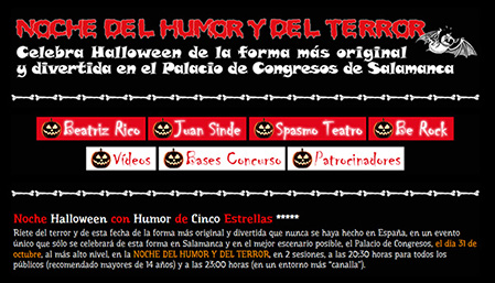 Noche del Humor y del Terror en el Palacio de Congresos y Exposiciones de Castilla y León
